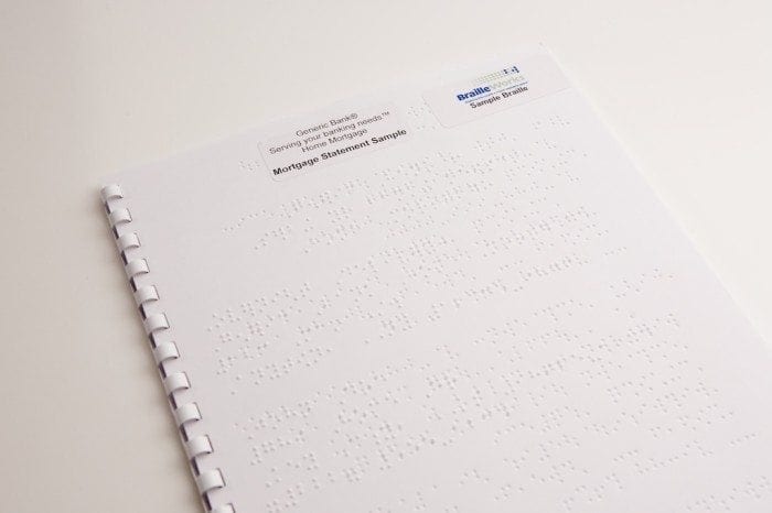 Braille Printing and Transcription Services - Braille Works