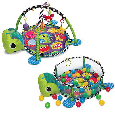 Image of the Grow-With-Me Activity Gym and Ball Pit by Fisher Price