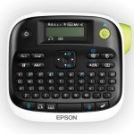 Image showing the keyboard and display screen of the Epson LabelWorks LW-300 Label Maker