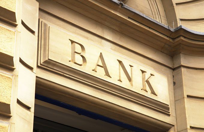 Bank entrance Bank entrance