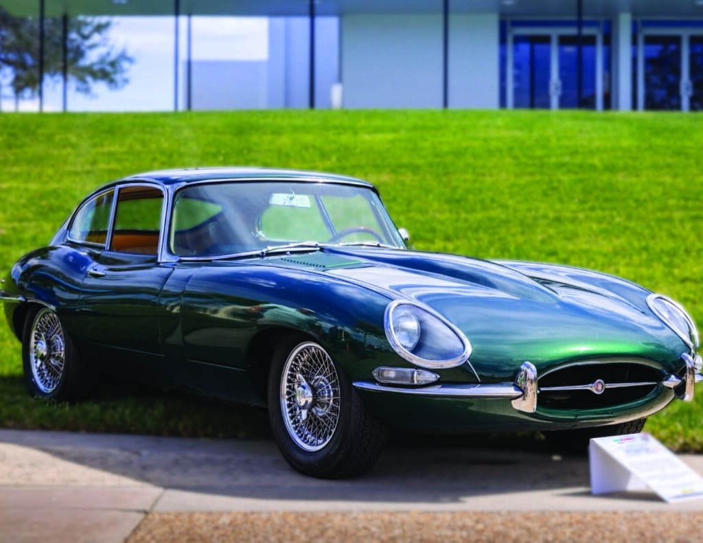 Dark Green 1965 Jaguar E-Type